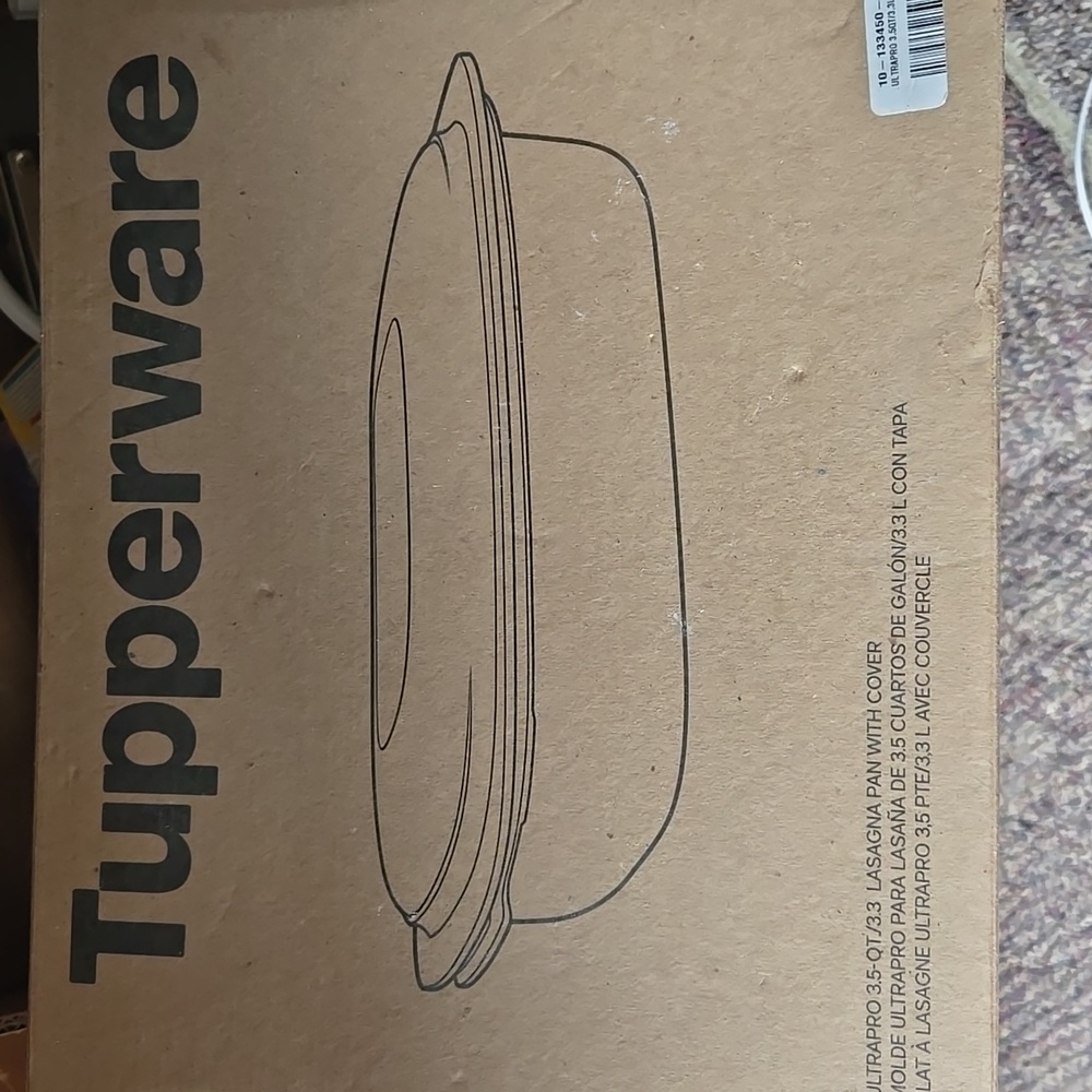 Tupperware Lasagna Pan